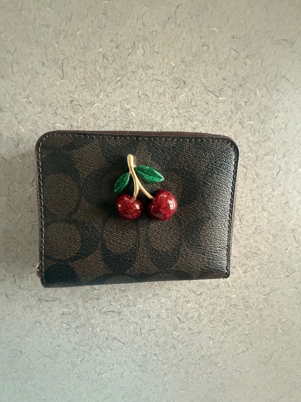 Coach Wallet (cherries)